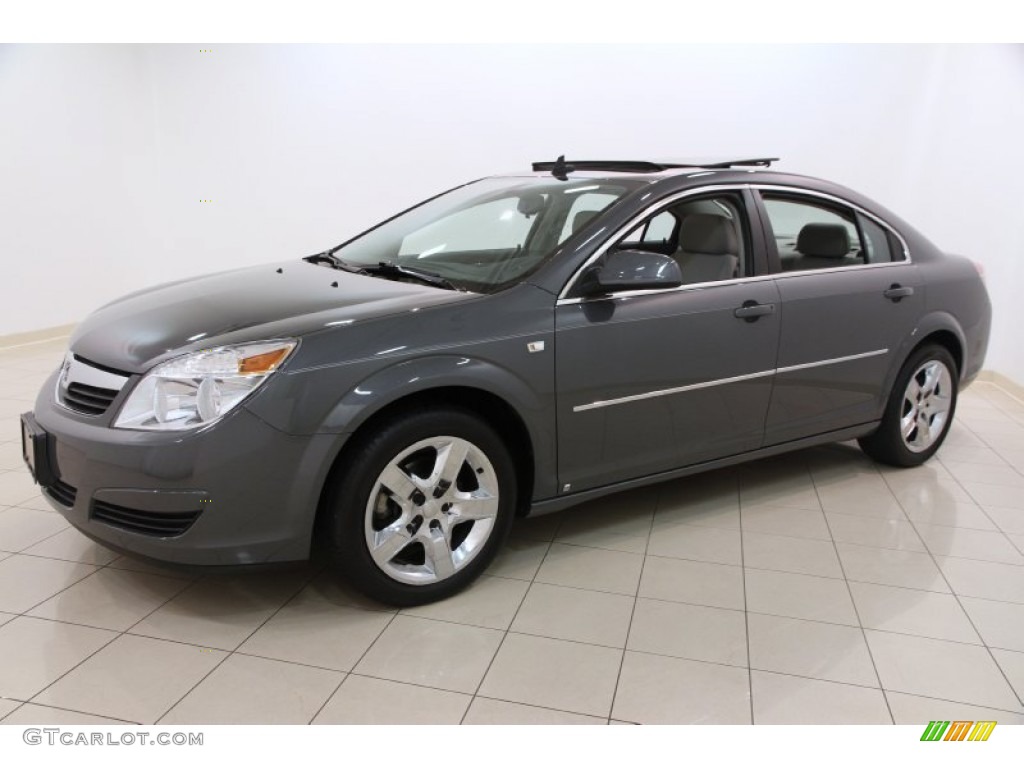 Techno Gray 2008 Saturn Aura XE Exterior Photo #96735139