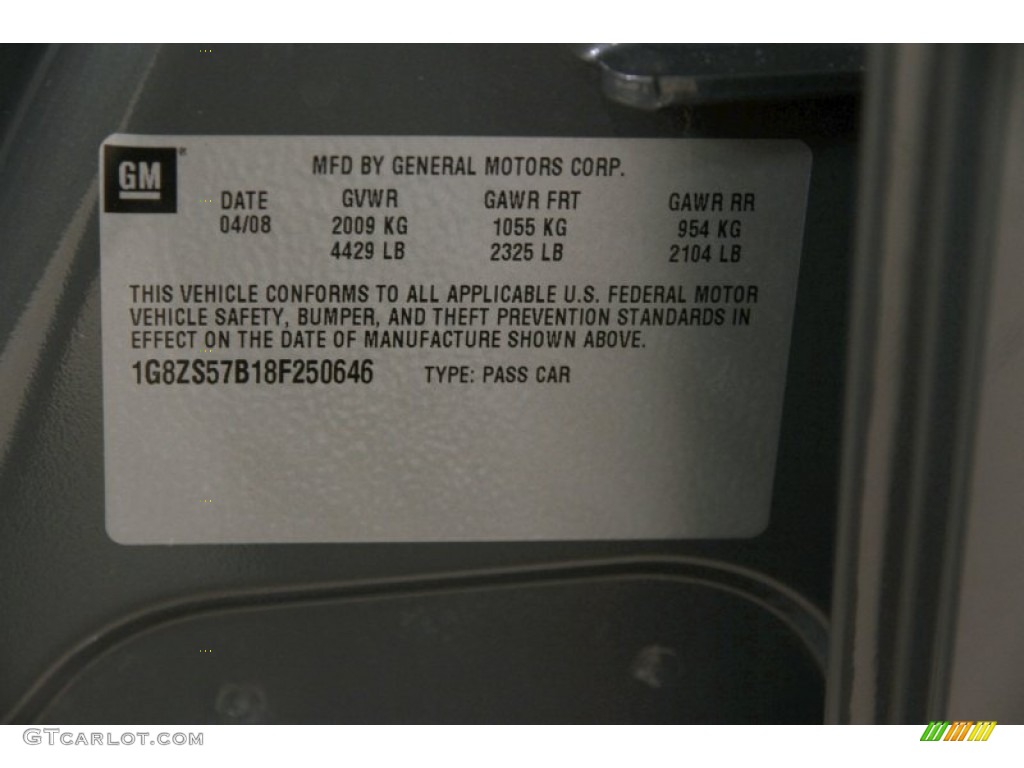 2008 Aura XE - Techno Gray / Gray photo #17