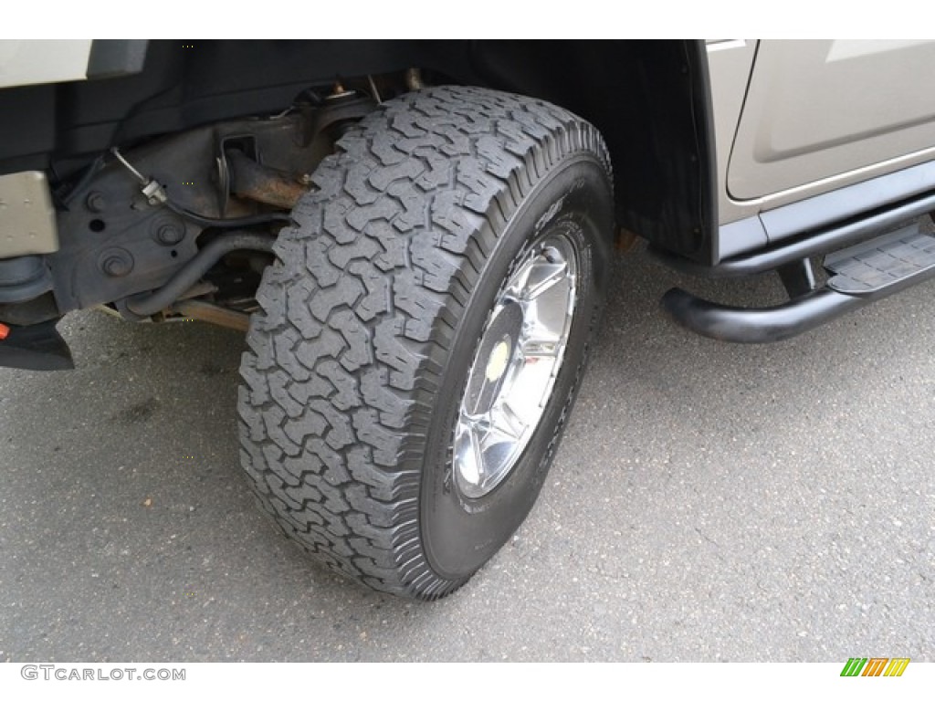 2003 H2 SUV - Pewter Metallic / Wheat photo #28