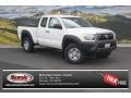 2015 Super White Toyota Tacoma Access Cab 4x4  photo #1