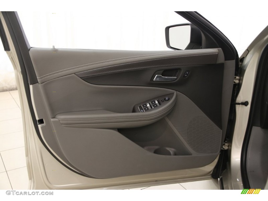 2014 Chevrolet Impala LS Jet Black/Dark Titanium Door Panel Photo #96737992
