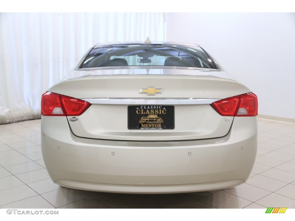 2014 Impala LS - Champagne Silver Metallic / Jet Black/Dark Titanium photo #22