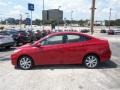 Boston Red - Accent GLS 4 Door Photo No. 3