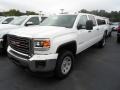 Summit White 2015 GMC Sierra 2500HD Crew Cab 4x4 Exterior