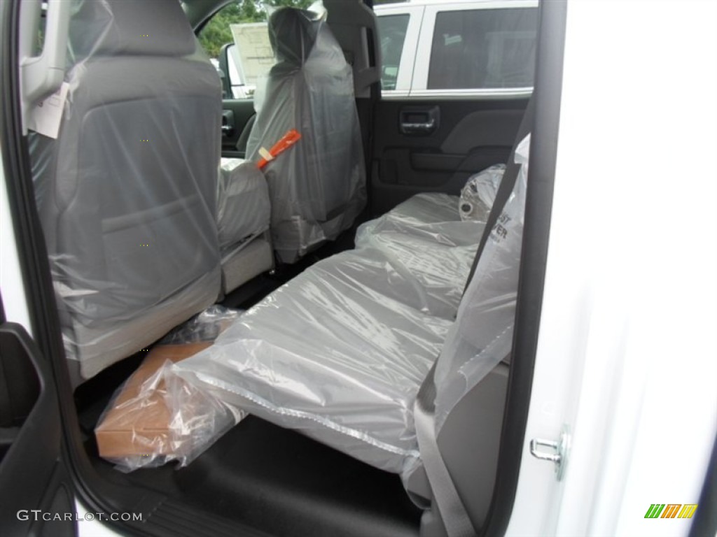 2015 GMC Sierra 2500HD Crew Cab 4x4 Rear Seat Photo #96742639