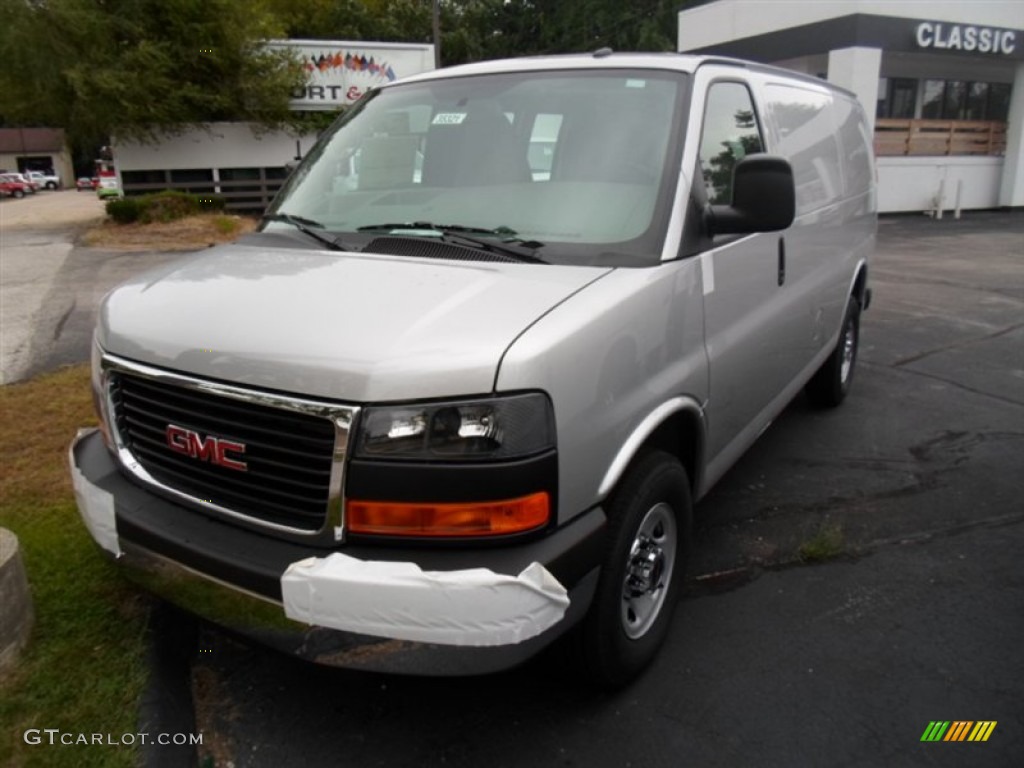 Quicksilver Metallic 2015 GMC Savana Van 2500 Cargo Exterior Photo #96742990