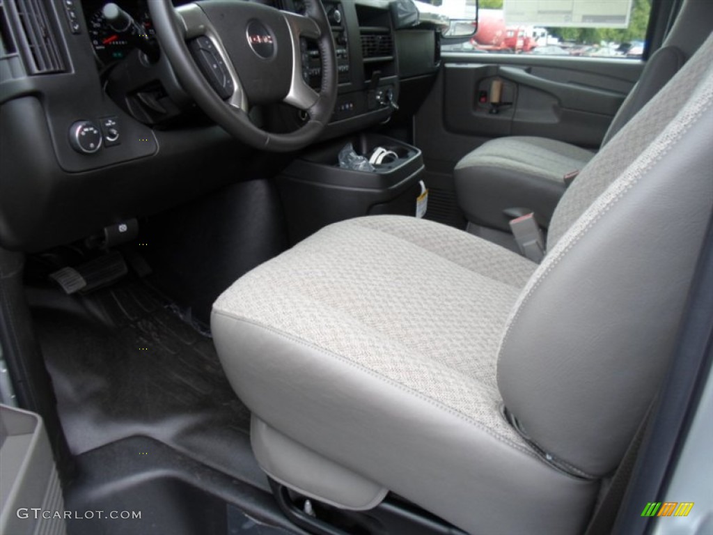 Medium Pewter Interior 2015 GMC Savana Van 2500 Cargo Photo #96743017