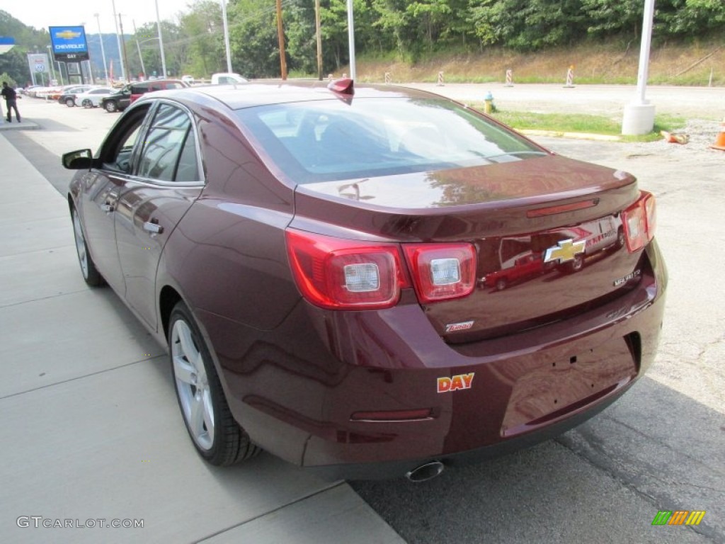 2015 Malibu LTZ - Butte Red Metallic / Jet Black photo #6