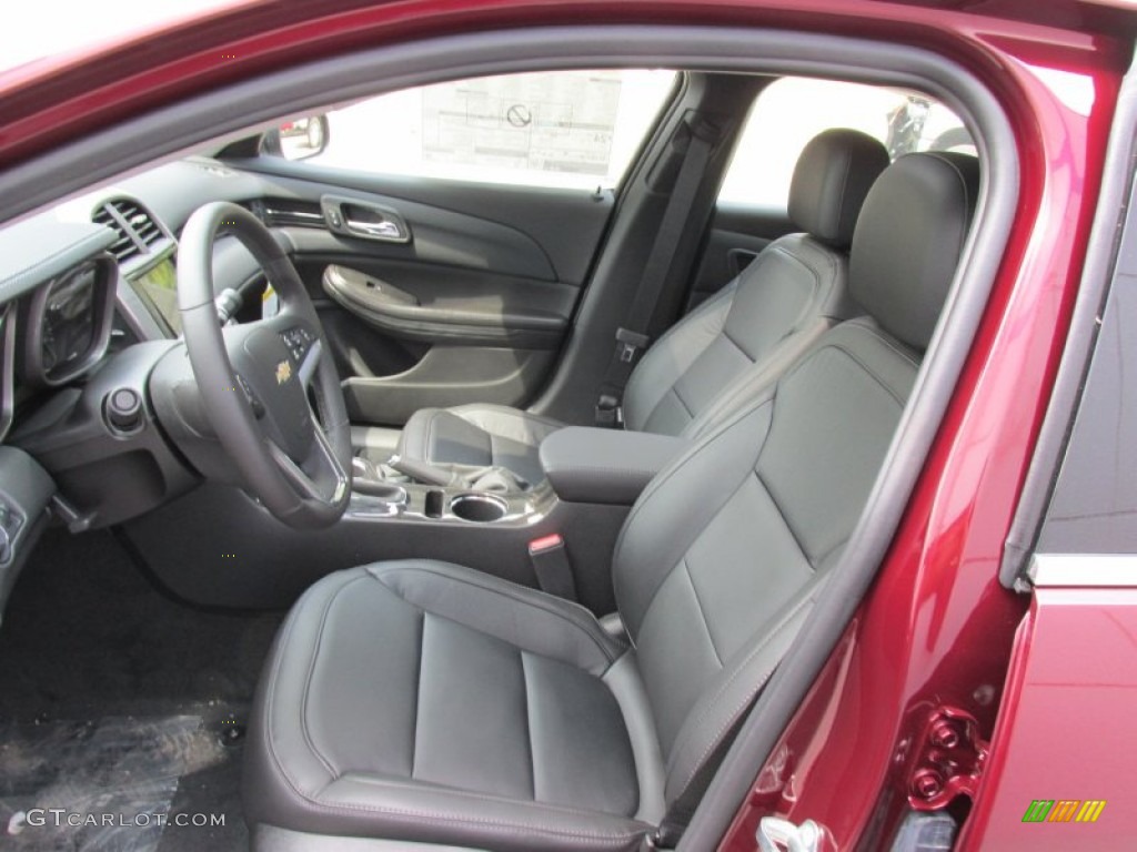 Jet Black Interior 2015 Chevrolet Malibu LTZ Photo #96743665