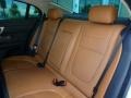 2010 Jaguar XF London Tan/Warm Charcoal Interior Rear Seat Photo