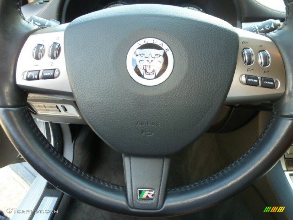 2010 Jaguar XF XFR Sport Sedan Steering Wheel Photos
