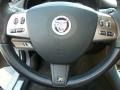 London Tan/Warm Charcoal 2010 Jaguar XF XFR Sport Sedan Steering Wheel