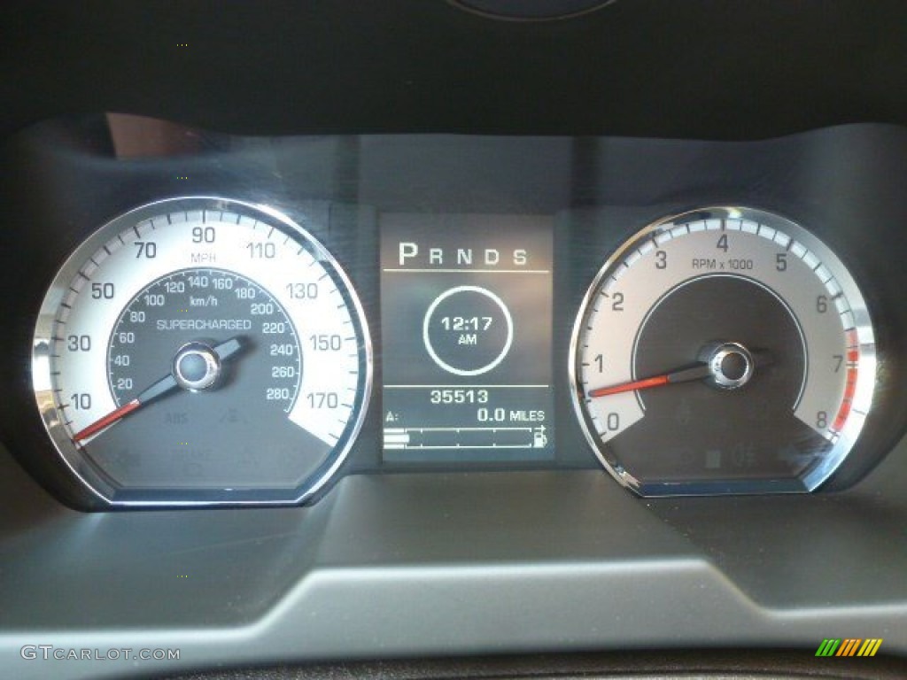 2010 Jaguar XF XFR Sport Sedan Gauges Photos