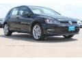 Black 2015 Volkswagen Golf 4 Door 1.8T SEL