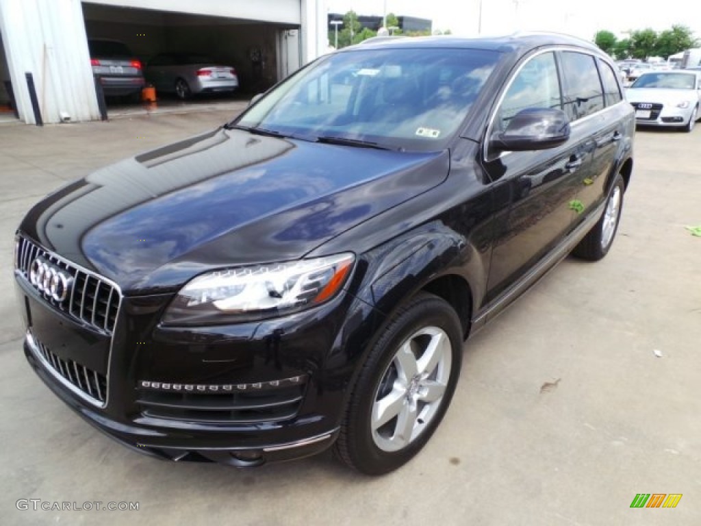 Orca Black Metallic 2015 Audi Q7 3.0 Premium quattro Exterior Photo #96747289