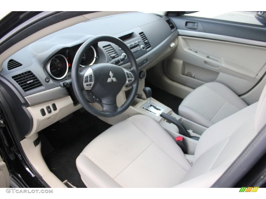 Beige Interior 2012 Mitsubishi Lancer ES Photo #96747400