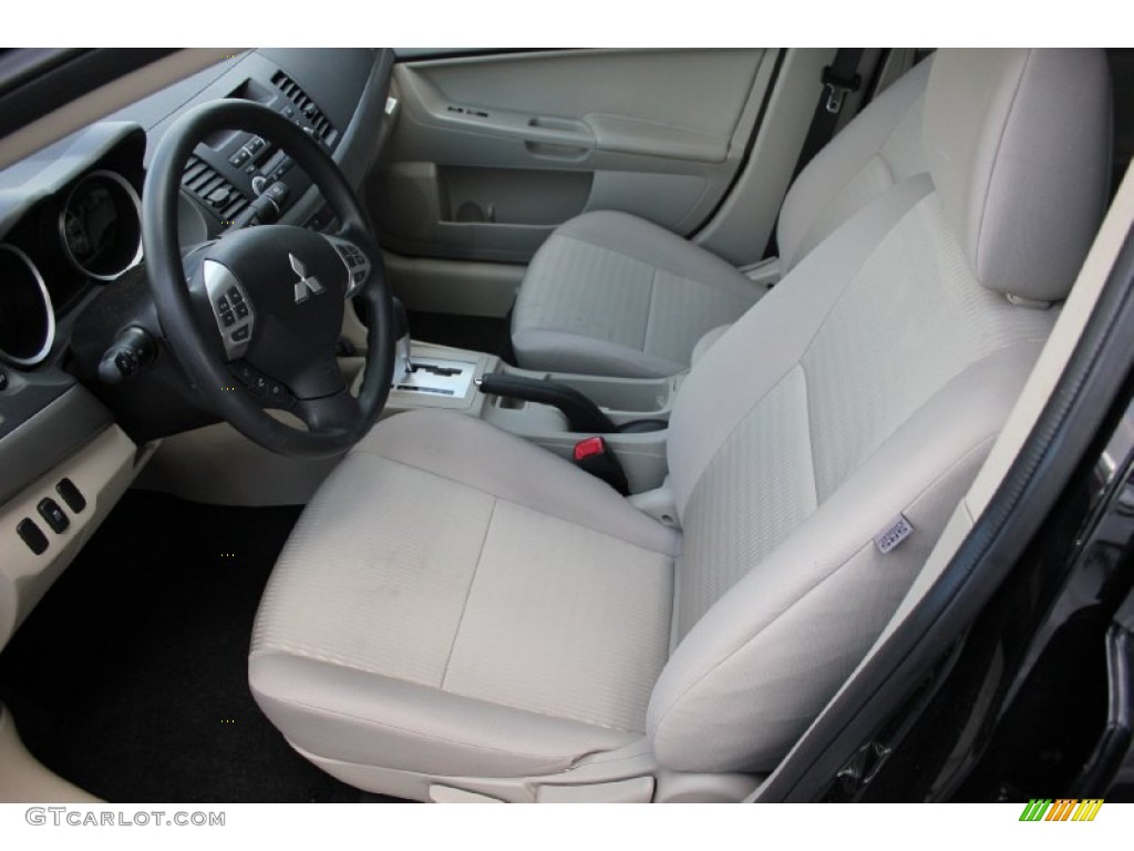 2012 Mitsubishi Lancer ES Front Seat Photo #96747425