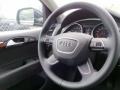 Black 2015 Audi Q7 3.0 Premium quattro Steering Wheel
