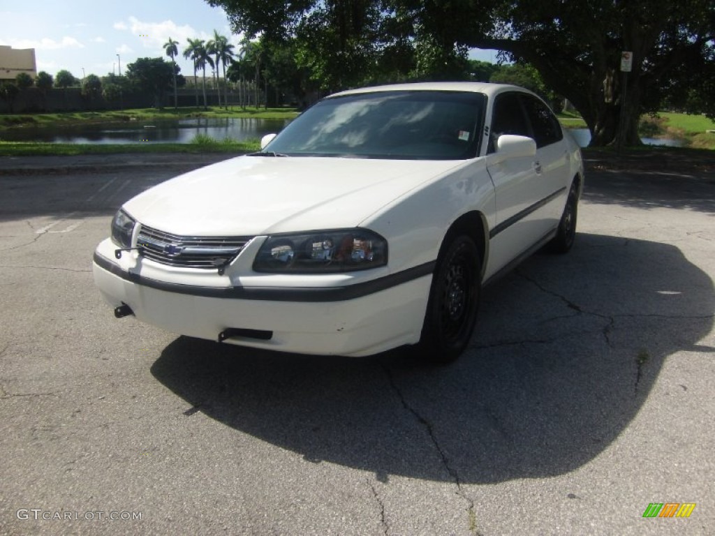 2004 Impala Police - White / Regal Blue photo #1