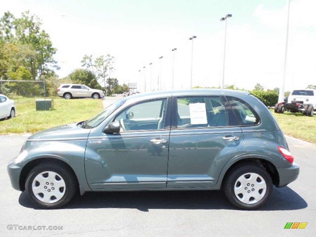 2006 PT Cruiser  - Magnesium Green Pearl / Pastel Slate Gray photo #2