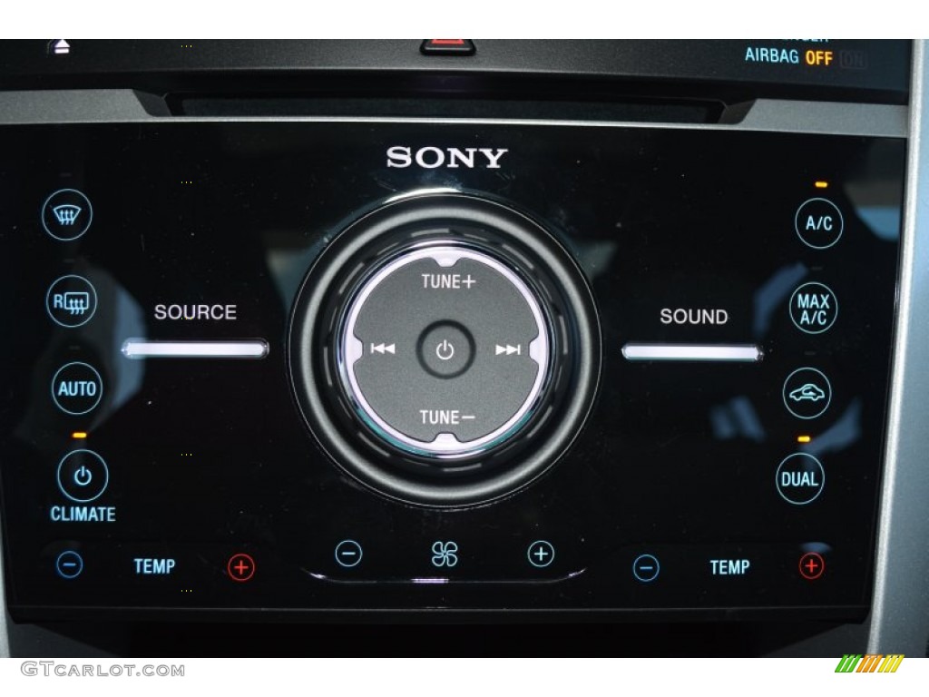 2015 Explorer Limited 4WD - Dark Side / Medium Light Stone photo #21