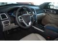 2015 White Platinum Ford Explorer XLT  photo #7