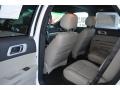 2015 White Platinum Ford Explorer XLT  photo #8