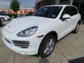 2014 White Porsche Cayenne Platinum Edition  photo #3