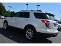 2015 White Platinum Ford Explorer XLT  photo #30