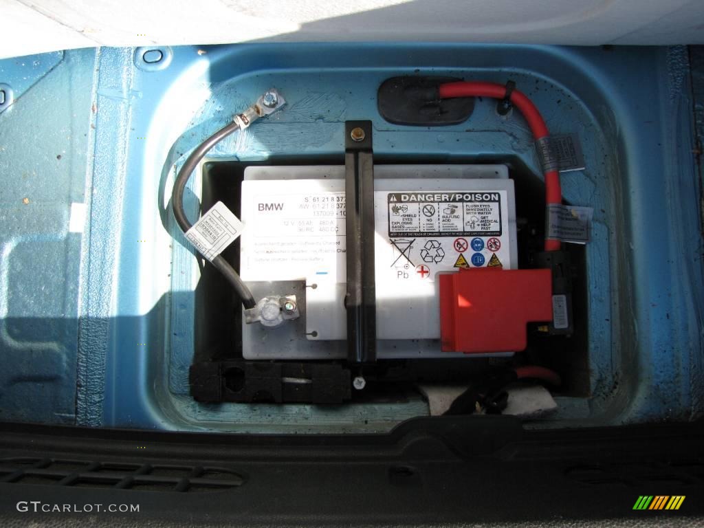 2005 Cooper S Hardtop - Electric Blue Metallic / Panther Black photo #23