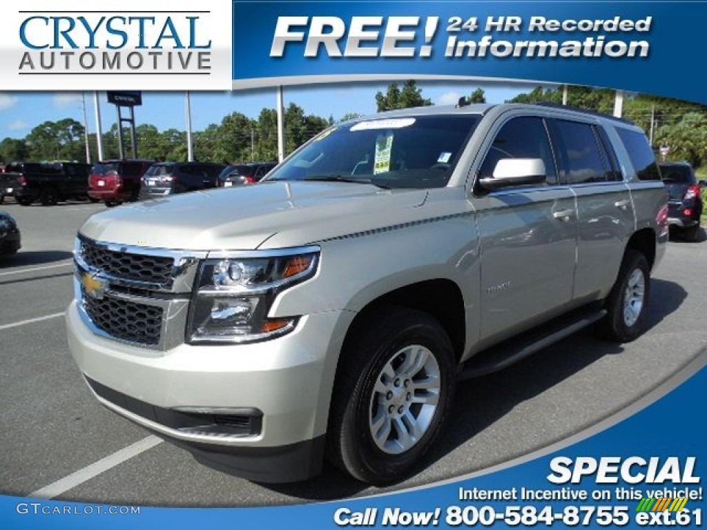 2015 Champagne Silver Metallic Chevrolet Tahoe Ls 96718563