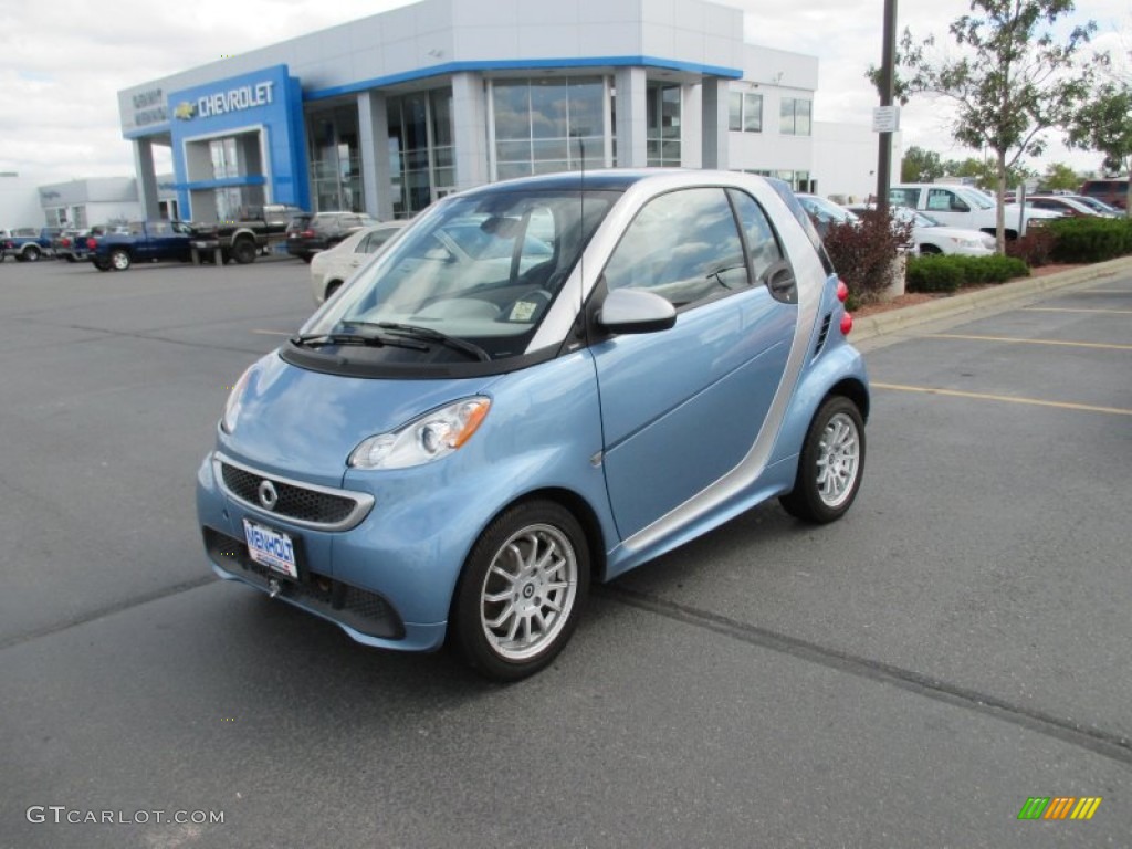 2013 fortwo passion coupe - Blue Metallic / Design Black photo #2