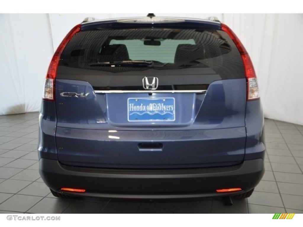 2014 CR-V EX-L - Twilight Blue Metallic / Gray photo #6