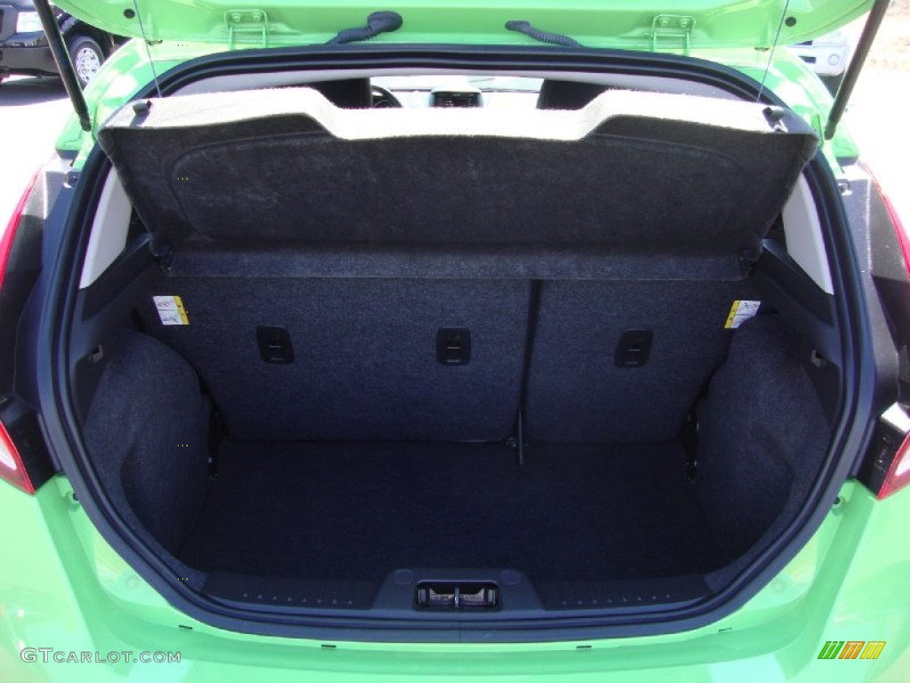 2014 Fiesta SE Hatchback - Green Envy / Charcoal Black photo #24