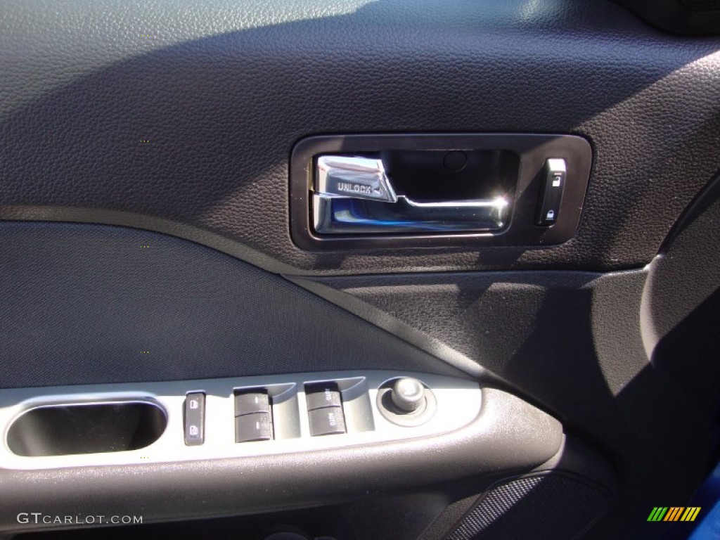 2011 Fusion SEL - Blue Flame Metallic / Charcoal Black photo #10