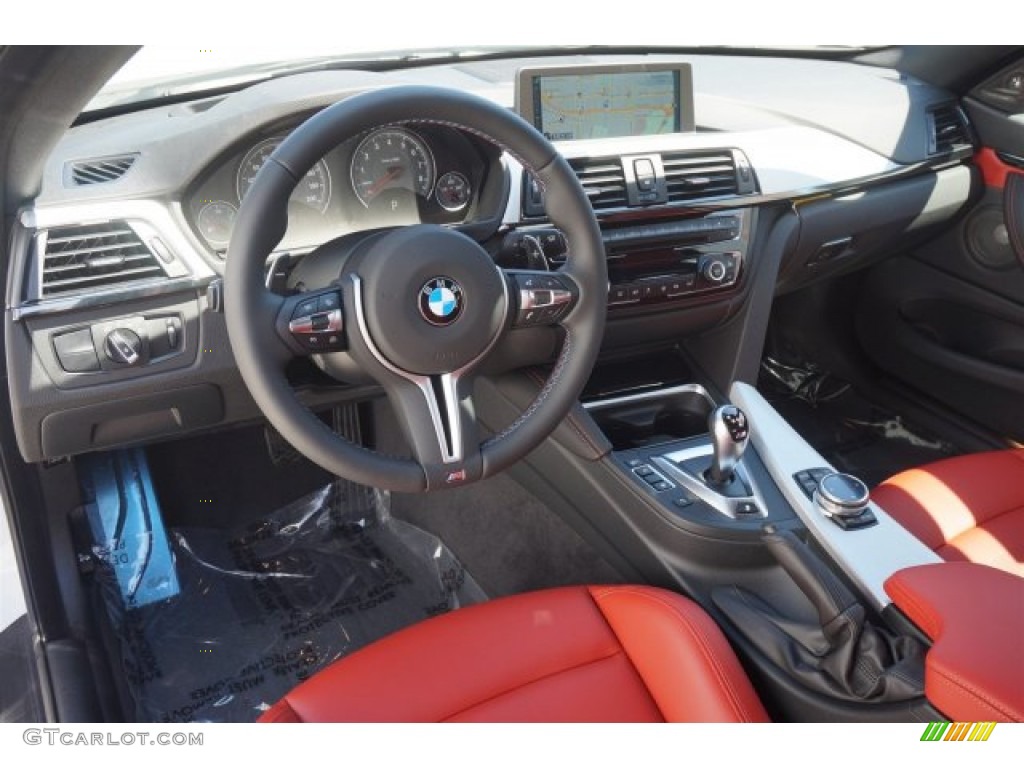 Sakhir Orange/Black Interior 2015 BMW M4 Coupe Photo #96757393