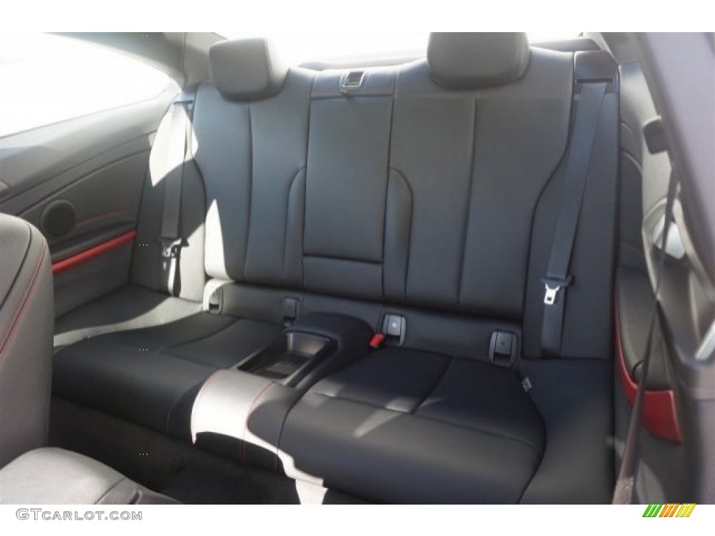 Black Interior 2015 BMW 4 Series 428i Coupe Photo #96757483