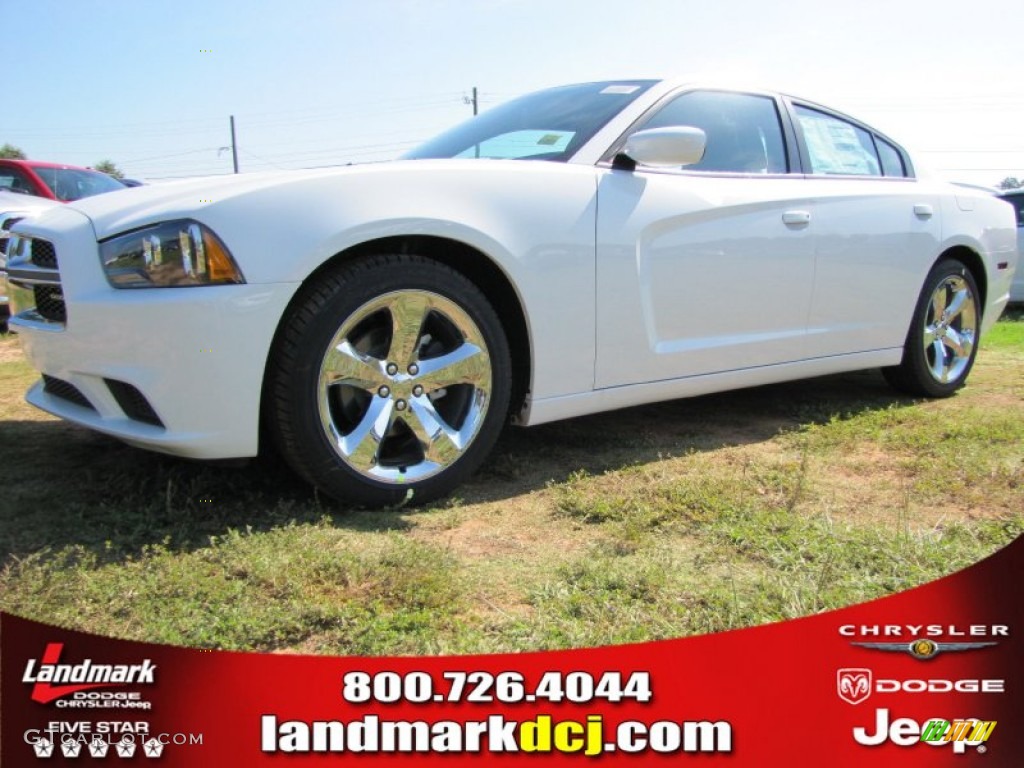 2014 Charger SE - Bright White / Black photo #1