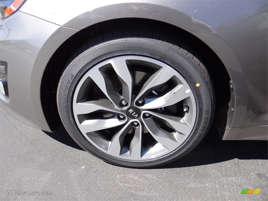 2015 Optima SX Turbo - Titanium Metallic / Black photo #14