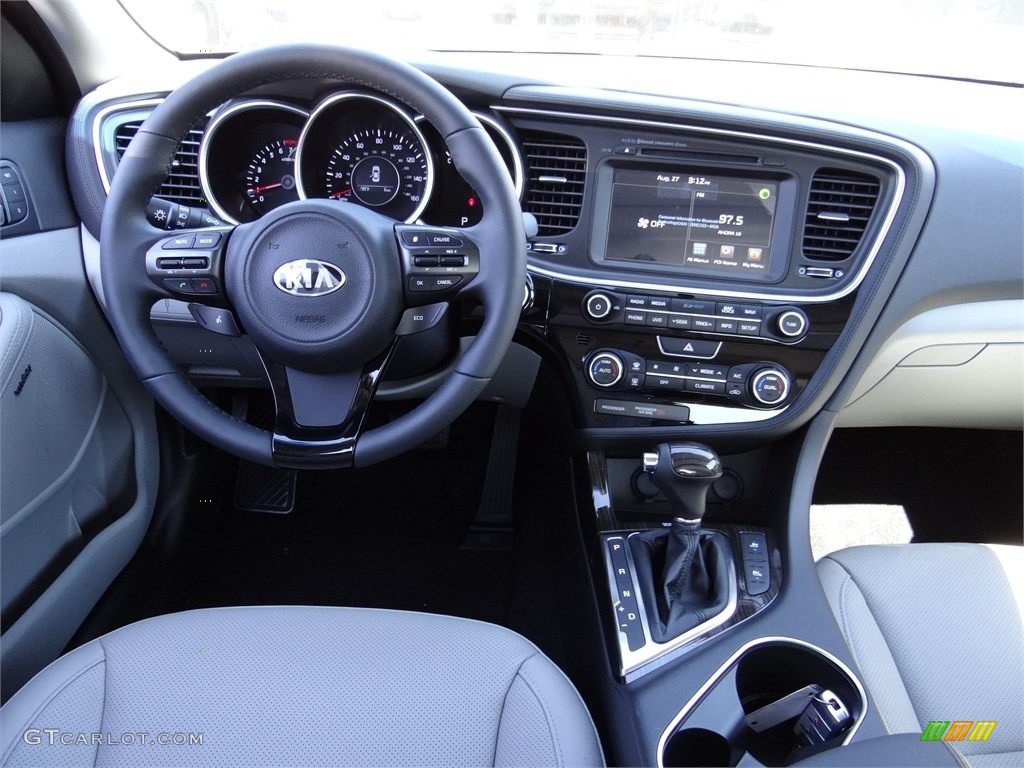 2015 Optima EX - Ebony Black / Gray photo #10