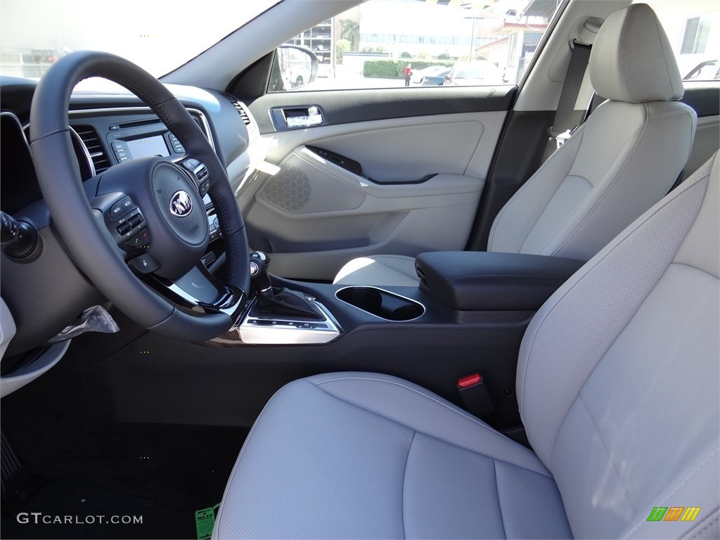 2015 Optima EX - Ebony Black / Gray photo #9