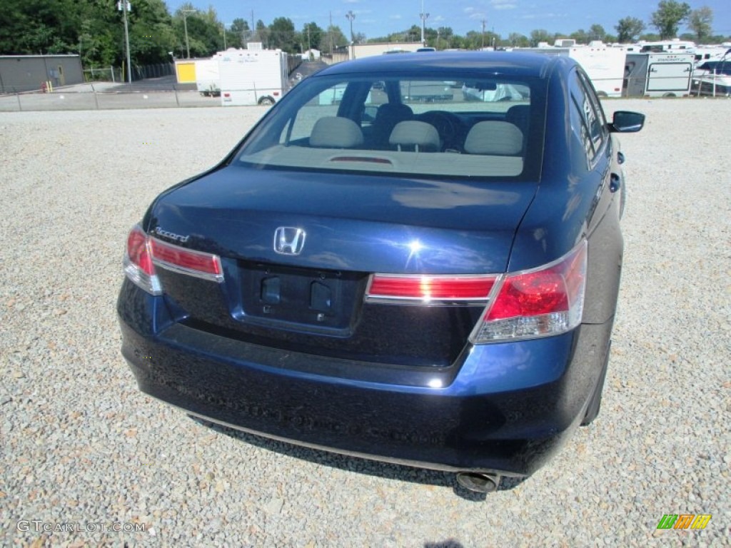 2012 Accord LX Premium Sedan - Royal Blue Pearl / Gray photo #21