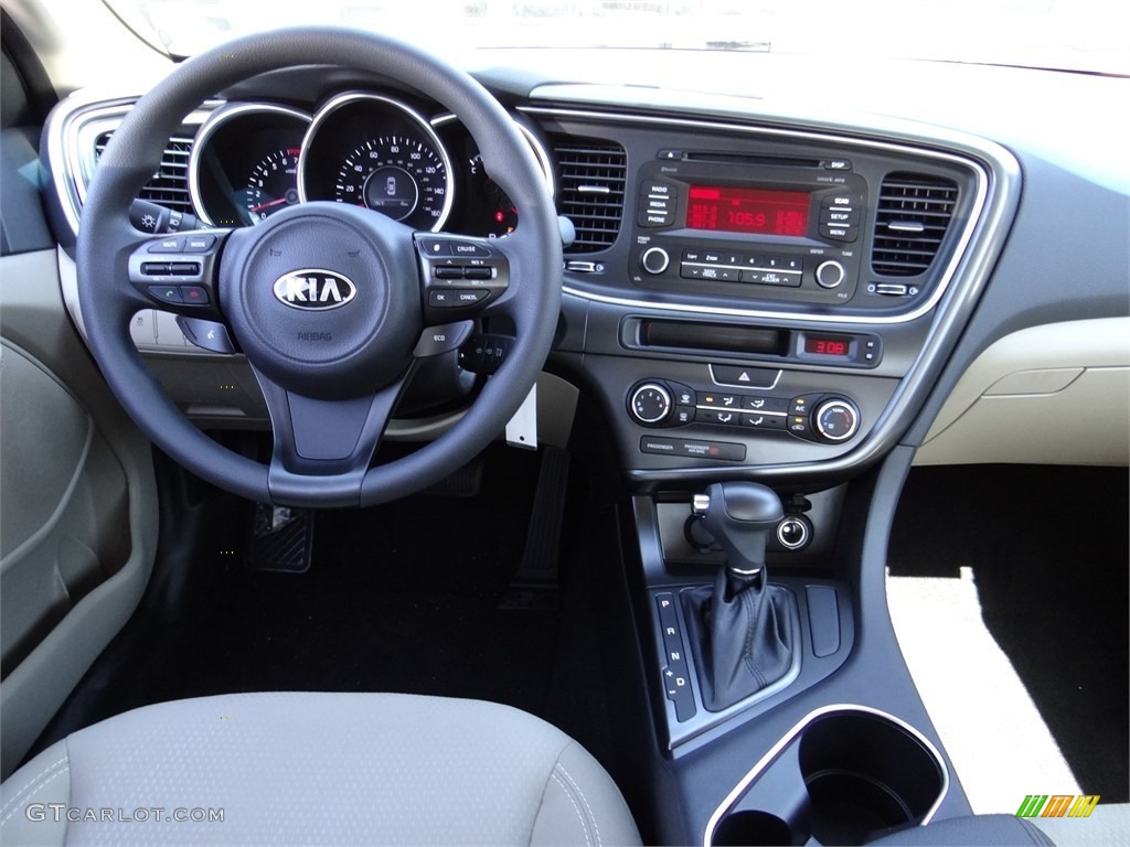 2015 Optima LX - Ebony Black / Beige photo #10