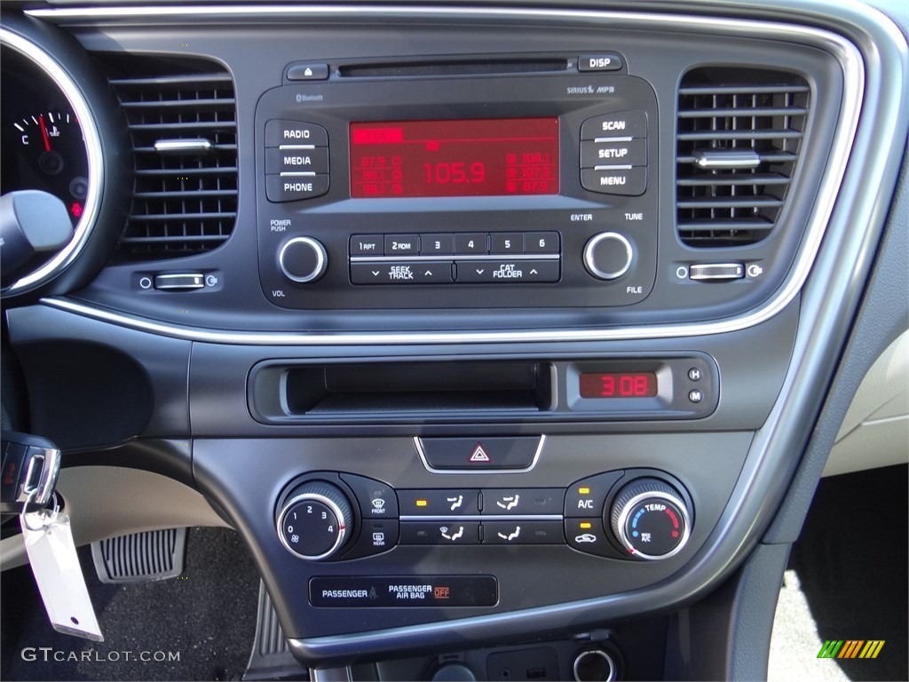 2015 Optima LX - Ebony Black / Beige photo #12