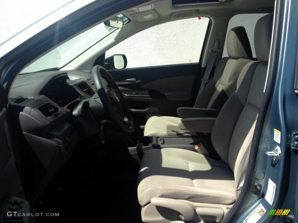 2012 CR-V EX 4WD - Opal Sage Metallic / Gray photo #16