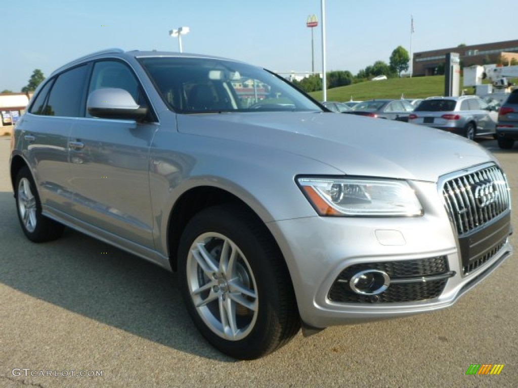 Florett Silver Metallic 2015 Audi Q5 3.0 TFSI Prestige quattro Exterior Photo #96762915