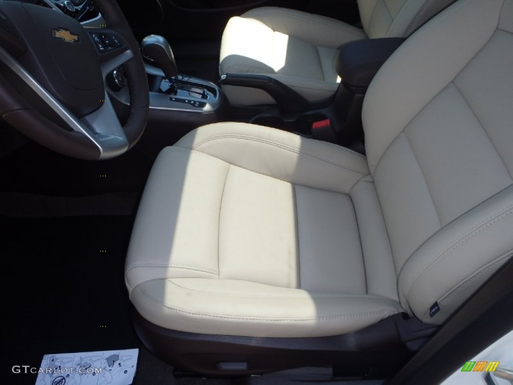2014 Cruze LTZ - Summit White / Cocoa/Light Neutral photo #3