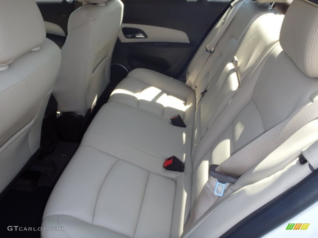 2014 Cruze LTZ - Summit White / Cocoa/Light Neutral photo #4