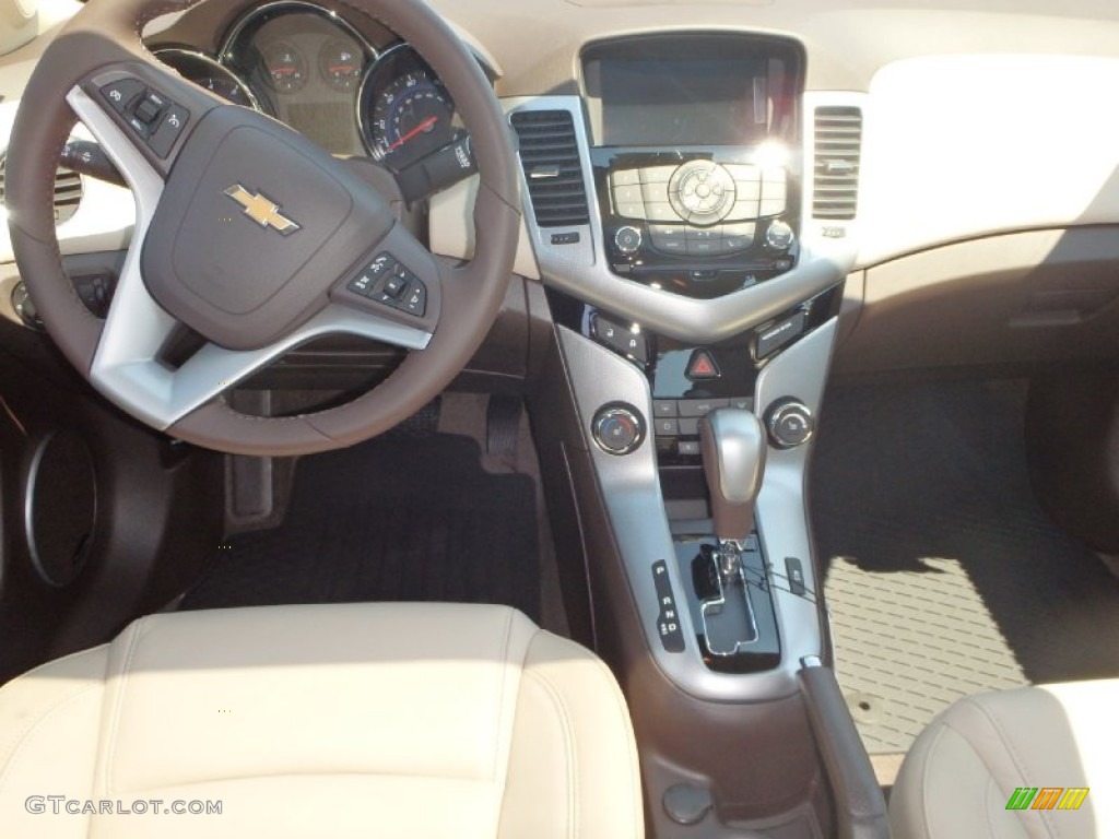 2014 Cruze LTZ - Summit White / Cocoa/Light Neutral photo #5