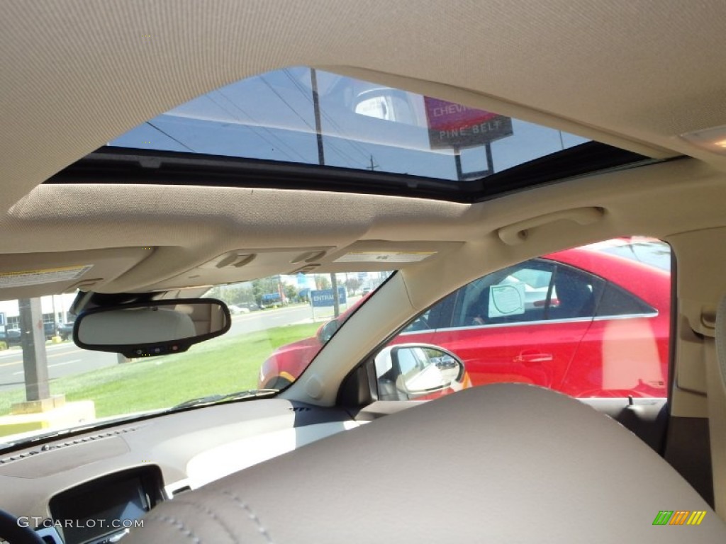 2014 Cruze LTZ - Summit White / Cocoa/Light Neutral photo #6